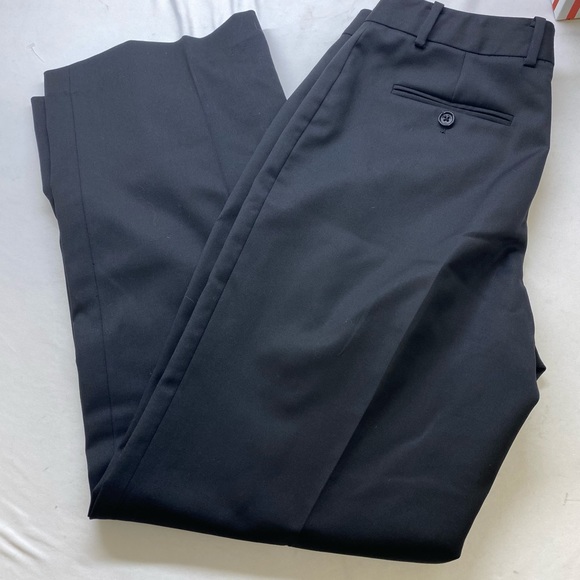 Brooks Brothers 100% Wool Black Pants - Size 4 - Picture 4 of 7